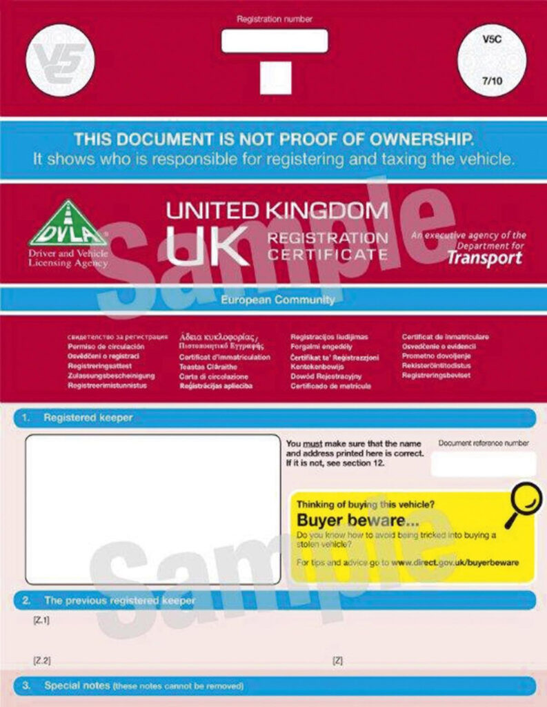 Sample of Old V5C Front